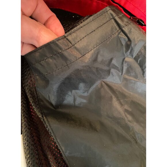 Wd Motorsports Miami Mesh Jacket Lightweight Reflective Panels Black Red 2XL - Picture 8 of 15